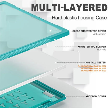 Sailor Series for Huawei MateBook 14 (2021) / (2022) / (2023) Laptop Case PC+TPU Notebook Cover