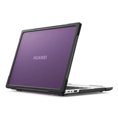 Sailor Series for Huawei MateBook 14 (2021) / (2022) / (2023) Laptop Case PC+TPU Notebook Cover Purple