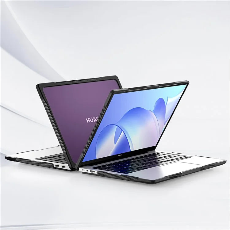 Sailor Series for Huawei MateBook 14 (2021) / (2022) / (2023) Laptop Case PC+TPU Notebook Cover Purple