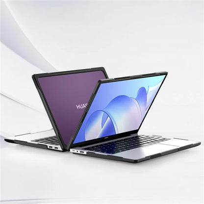 Sailor Series for Huawei MateBook 14 (2021) / (2022) / (2023) Laptop Case PC+TPU Notebook Cover Purple