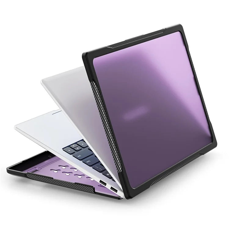 Sailor Series for Huawei MateBook 14 (2021) / (2022) / (2023) Laptop Case PC+TPU Notebook Cover Purple