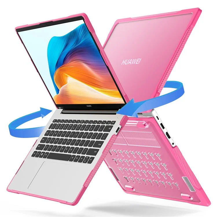 Sailor Series for Huawei MateBook D14 (2023) Case PC+TPU Anti-Cracking Protective Cover