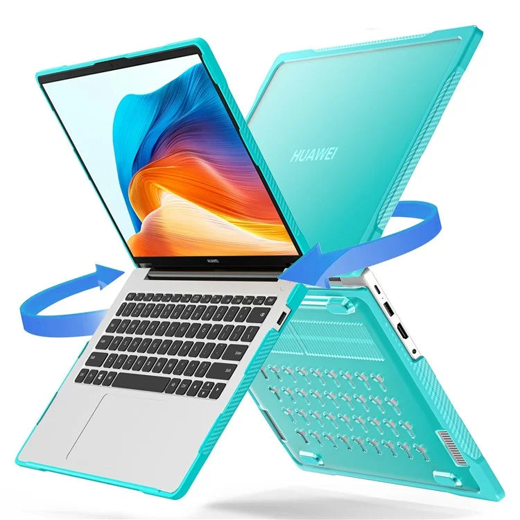 Sailor Series for Huawei MateBook D14 (2023) Case PC+TPU Anti-Cracking Protective Cover
