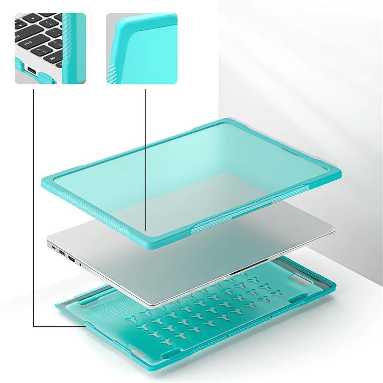 Sailor Series for Huawei MateBook D14 (2023) Case PC+TPU Anti-Cracking Protective Cover