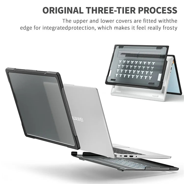 Sailor Series for Huawei MateBook D14 (2023) Case PC+TPU Anti-Cracking Protective Cover