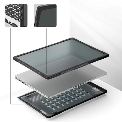 Sailor Series for Huawei MateBook D14 (2023) Case PC+TPU Anti-Cracking Protective Cover