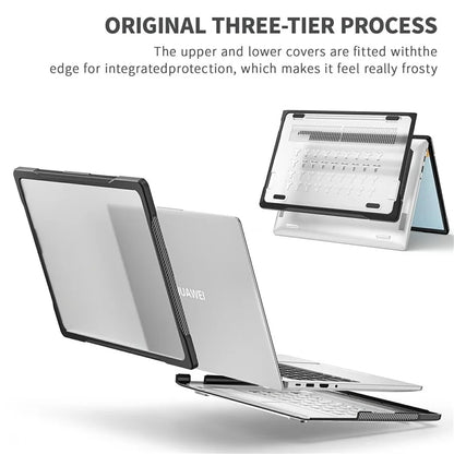 Sailor Series for Huawei MateBook D14 (2023) Case PC+TPU Anti-Cracking Protective Cover