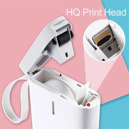 NIIMBOT D11 Portable Mini Label Printer Bluetooth Thermal Printer Inkless Printing Machine, EU Plug