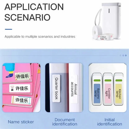NIIMBOT D11 Portable Mini Label Printer Bluetooth Thermal Printer Inkless Printing Machine, EU Plug