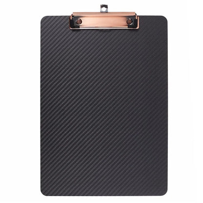A4 220x315mm Aramid Fiber Clipboard Black Paper Clip Holder Writing Board Document Holder
