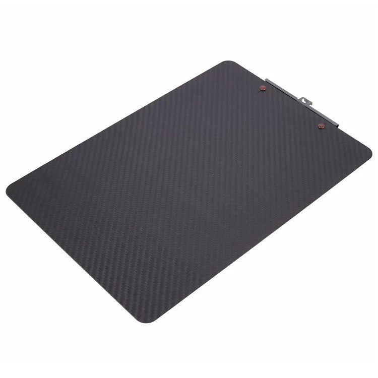A4 220x315mm Aramid Fiber Clipboard Black Paper Clip Holder Writing Board Document Holder