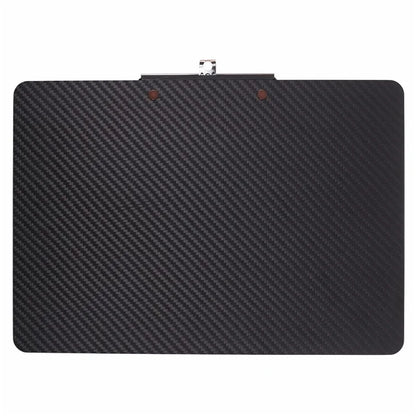 A4 220x315mm Aramid Fiber Clipboard Black Paper Clip Holder Writing Board Document Holder
