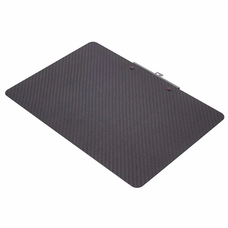 A4 220x315mm Aramid Fiber Clipboard Black Paper Clip Holder Writing Board Document Holder