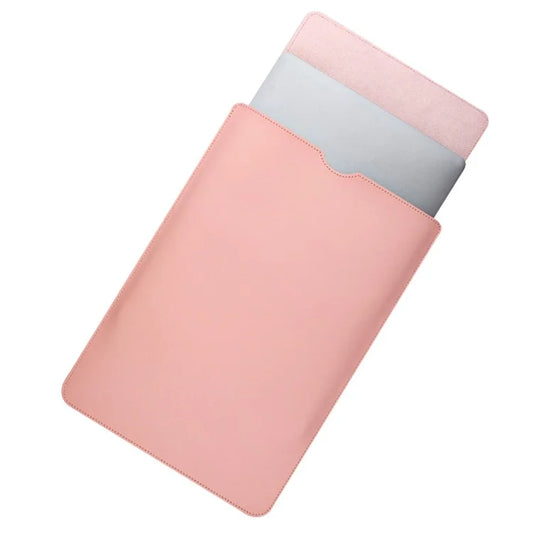 13-inch PU Leather Slim Laptop Bag Soft Lining Anti-scratch Notebook Sleeve