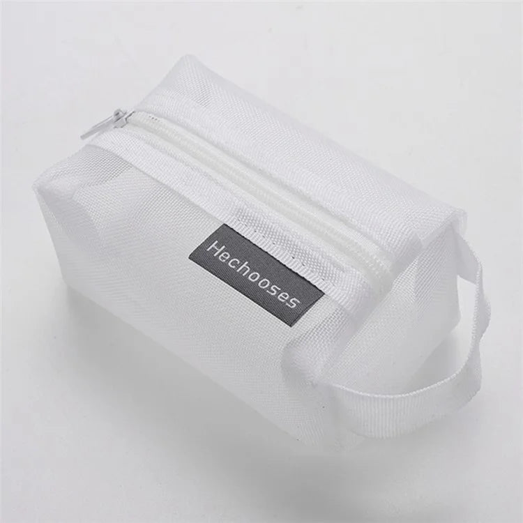 HE CHOOSES D050 Three-Dimensional Square Mesh Coin Purse Storage Bag, Size S