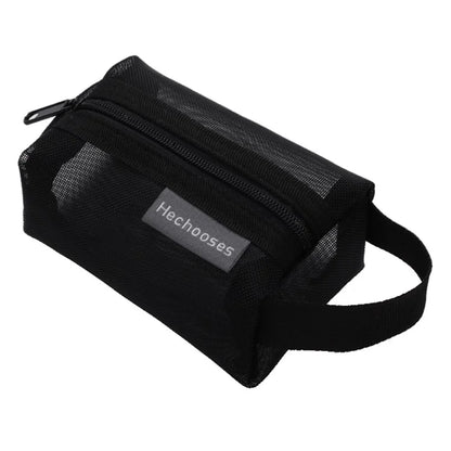 HE CHOOSES D050 Three-Dimensional Square Mesh Coin Purse Storage Bag, Size S