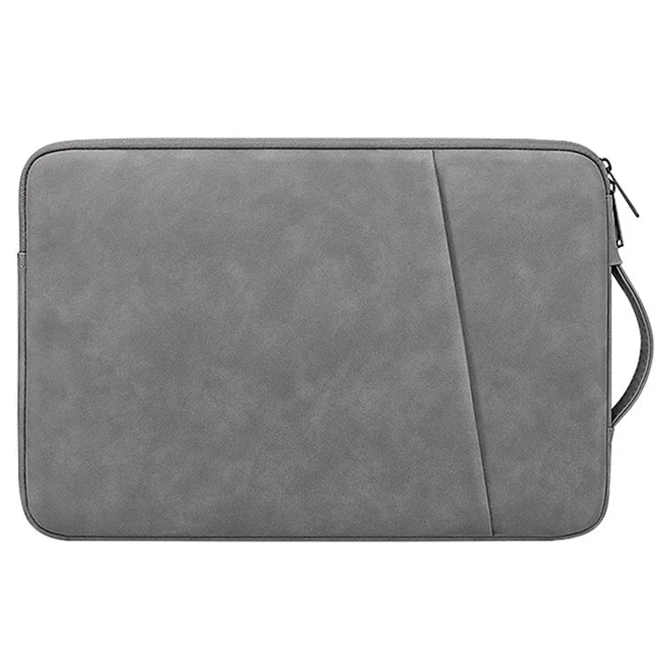 ND03S 14.1-15.4 Inch PU Leather Laptop Bag Shockproof Notebook Handbag