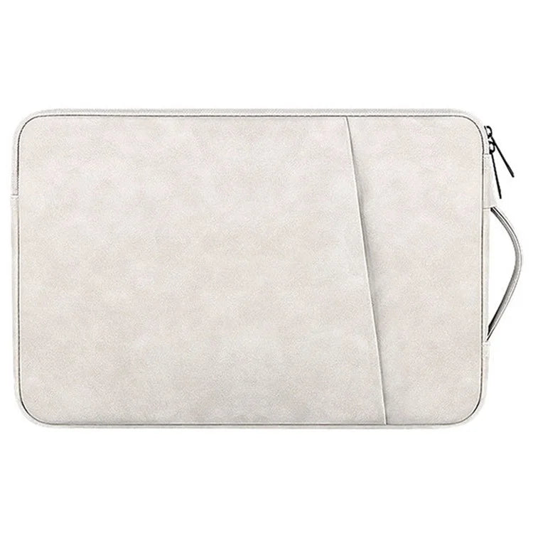 ND03S 14.1-15.4 Inch PU Leather Laptop Bag Shockproof Notebook Handbag