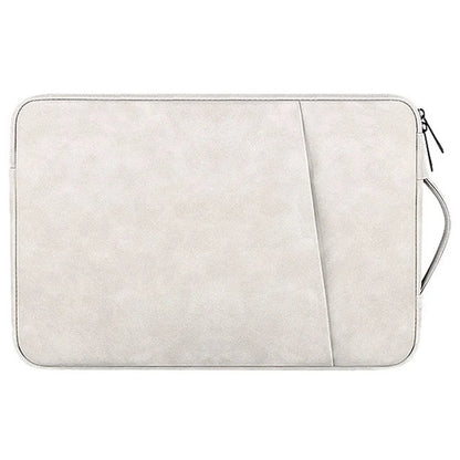 ND03S 14.1-15.4 Inch PU Leather Laptop Bag Shockproof Notebook Handbag