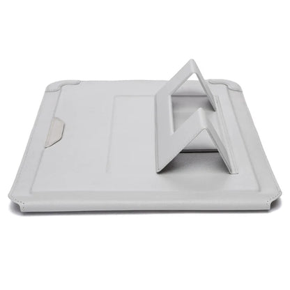 12-13.3" Laptop Case PU Leather Ultra-Slim Folding Stand Notebook Carrying Bag
