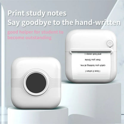 A33 Mini Inkless Bluetooth 5.1 Photo Printer Portable Wireless Office Memo Printer