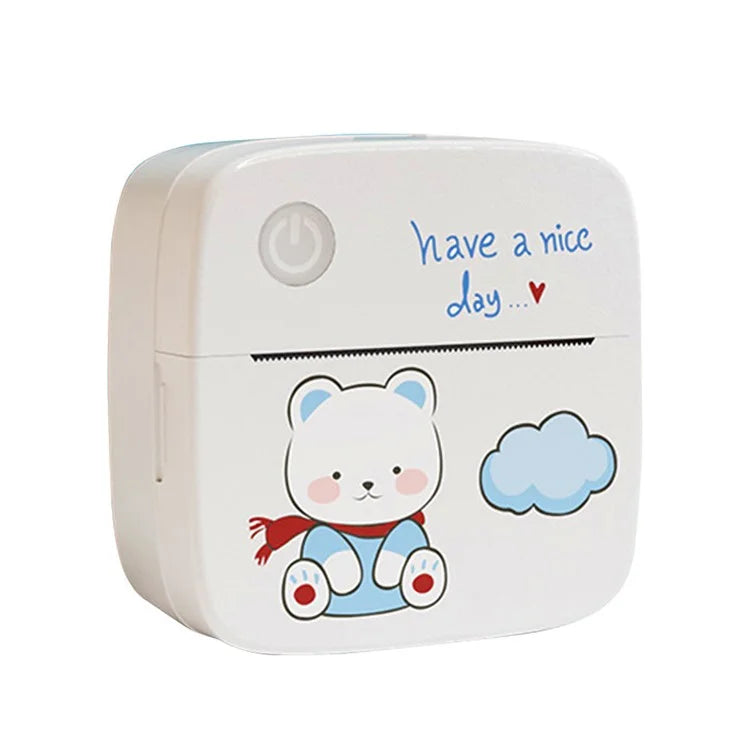 LX-D2 Thermal Inkless Bluetooth Mini Printer for Photos, Notes, Receipt (Standard Version)