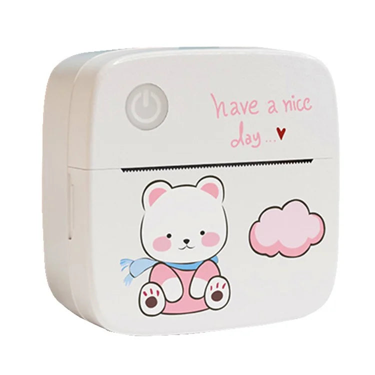 LX-D2 Thermal Inkless Bluetooth Mini Printer for Photos, Notes, Receipt (Standard Version)