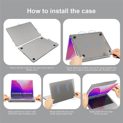 BENWIS MP-SMC For MacBook Air 15 inch (2023) A2941 Cover Notebook Protector Matte Case