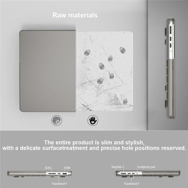 BENWIS MP-SMC For MacBook Air 15 inch (2023) A2941 Cover Notebook Protector Matte Case