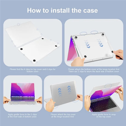 BENWIS MP-SMC For MacBook Air 15 inch (2023) A2941 Cover Notebook Protector Matte Case