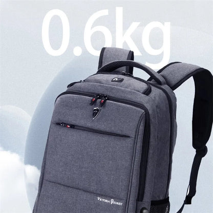 VICTORIATOURIST V906 USB Business Travel Backpack Dual Shoulder 15.6-inch Laptop Bag with USB Port, Upgraded Version