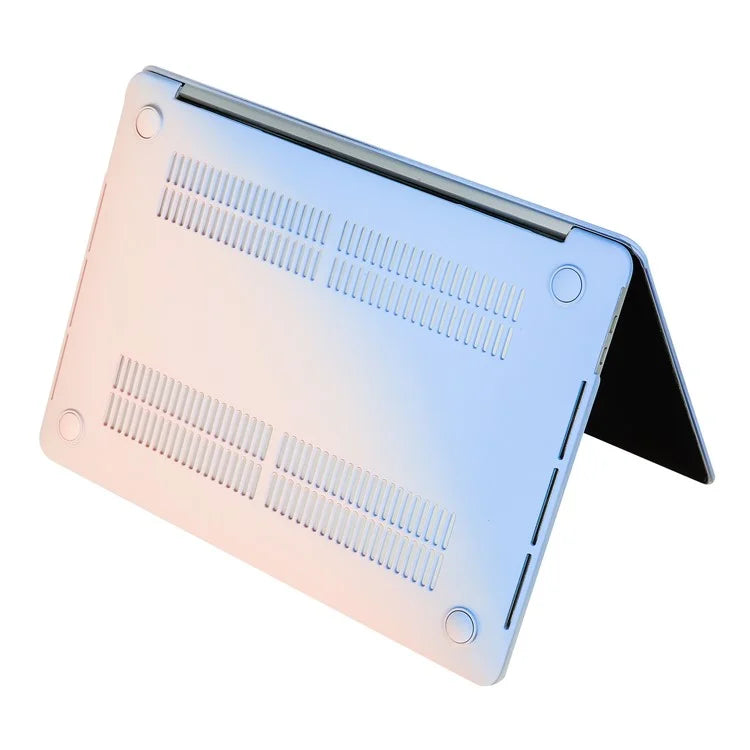 For MacBook Pro 15 inch (2016-2017) A1707 / (2018-2019) A1990 Case Cream Texture Plastic Laptop Shell