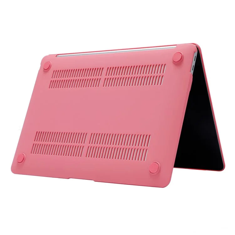 For MacBook Pro 15 inch (2016-2017) A1707 / (2018-2019) A1990 Case Cream Texture Plastic Laptop Shell