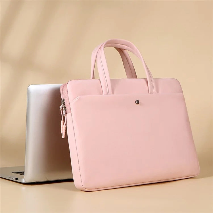 C81-13-13.3 Inch Laptop Case Portable Notebook Bag with Plush Lining  Businees Storage Bag