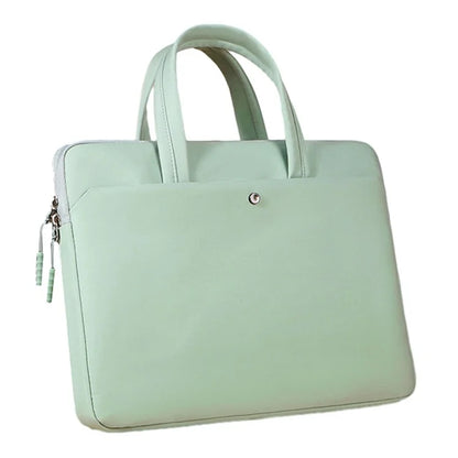 C81-14-14.6 Inch Computer Bag Portable Notebook Bag with Zipper Laptop Accessories Storage Bag