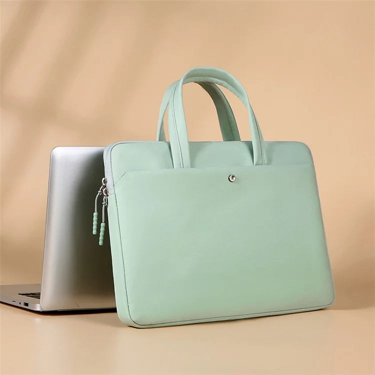 C81-14-14.6 Inch Computer Bag Portable Notebook Bag with Zipper Laptop Accessories Storage Bag
