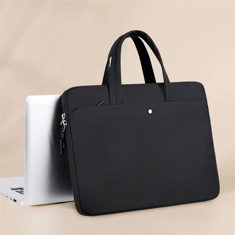 C81-14-14.6 Inch Computer Bag Portable Notebook Bag with Zipper Laptop Accessories Storage Bag
