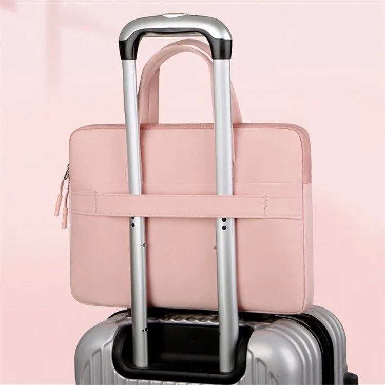 C81-14-14.6 Inch Computer Bag Portable Notebook Bag with Zipper Laptop Accessories Storage Bag