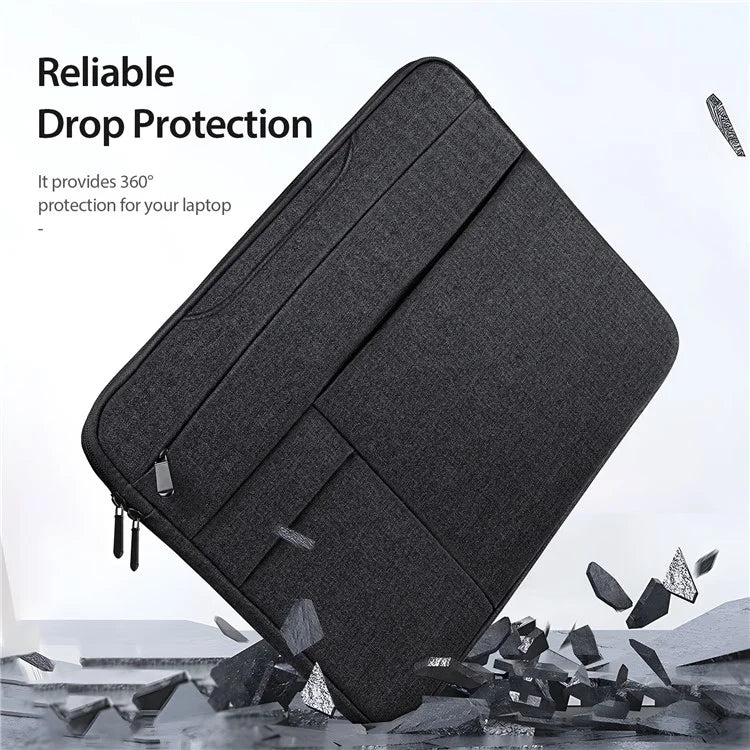 DUX DUCIS LBTD Series 14-15.4 Inch Notebook Pouch Waterproof Polyester Laptop Handbag