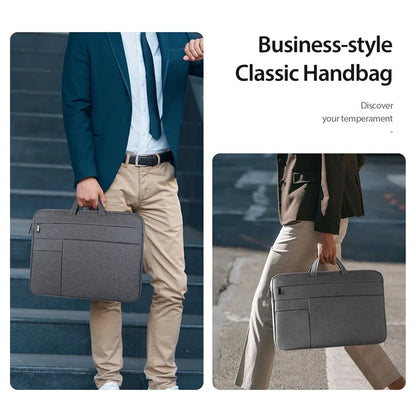 DUX DUCIS LBTD Series 14-15.4 Inch Notebook Pouch Waterproof Polyester Laptop Handbag