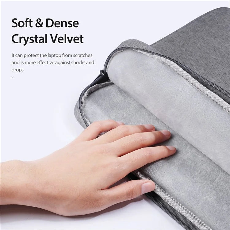 DUX DUCIS LBTD Series 14-15.4 Inch Notebook Pouch Waterproof Polyester Laptop Handbag