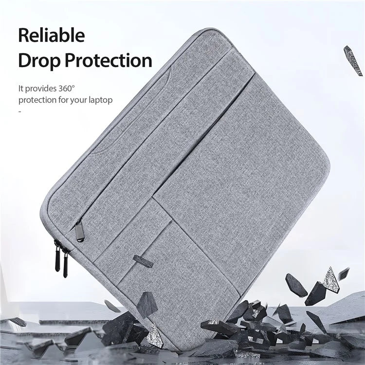 DUX DUCIS LBTD Series 14-15.4 Inch Notebook Pouch Waterproof Polyester Laptop Handbag