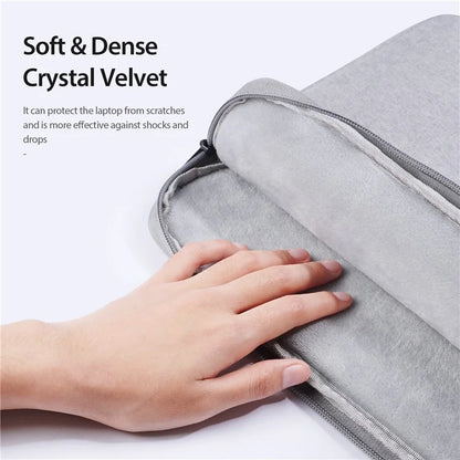 DUX DUCIS LBTD Series 14-15.4 Inch Notebook Pouch Waterproof Polyester Laptop Handbag