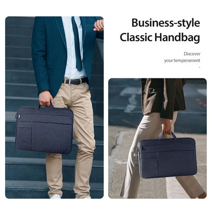 DUX DUCIS LBTD Series 14-15.4 Inch Notebook Pouch Waterproof Polyester Laptop Handbag