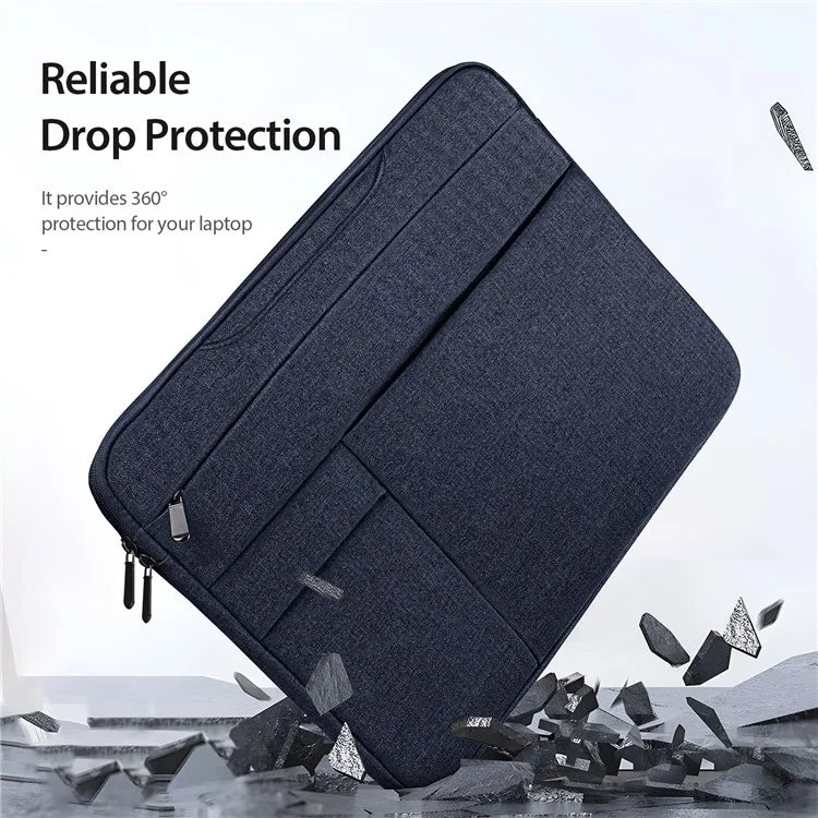 DUX DUCIS LBTD Series 14-15.4 Inch Notebook Pouch Waterproof Polyester Laptop Handbag