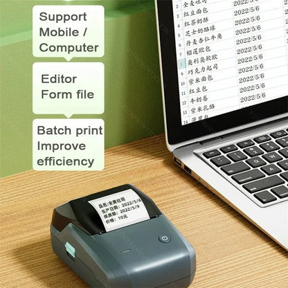 NIIMBOT B1 Mini Label Printer 203 DPI Bluetooth Label Maker Machine Thermal Printer