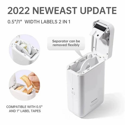 NIIMBOT D101 Portable Mini Label Printer Bluetooth Thermal Printer Inkless Printing Machine