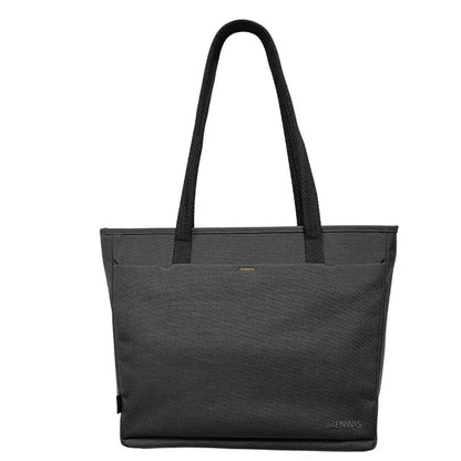 BENWIS LT-LHB-1-BK Laptop Tote Bag Nylon 1000D Notebook Shoulder Bag for Work Travel