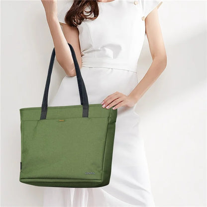 BENWIS LT-LHB-1-BK Laptop Tote Bag Nylon 1000D Notebook Shoulder Bag for Work Travel