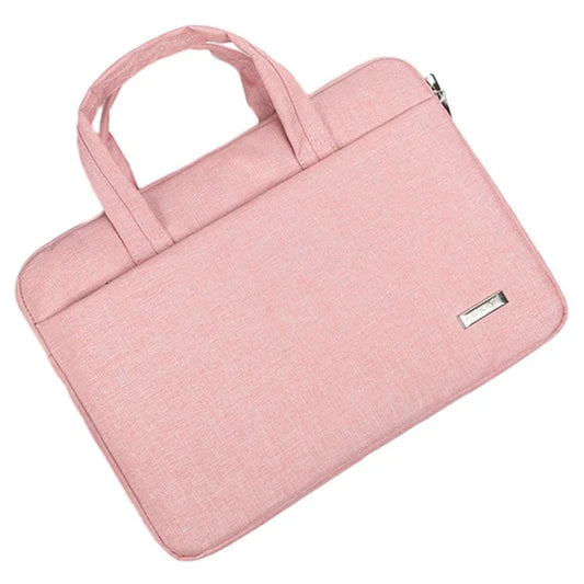 173 14-14.6 Inch Laptop Oxford Cloth Handbag Soft Lining Waterproof Notebook Carrying Bag